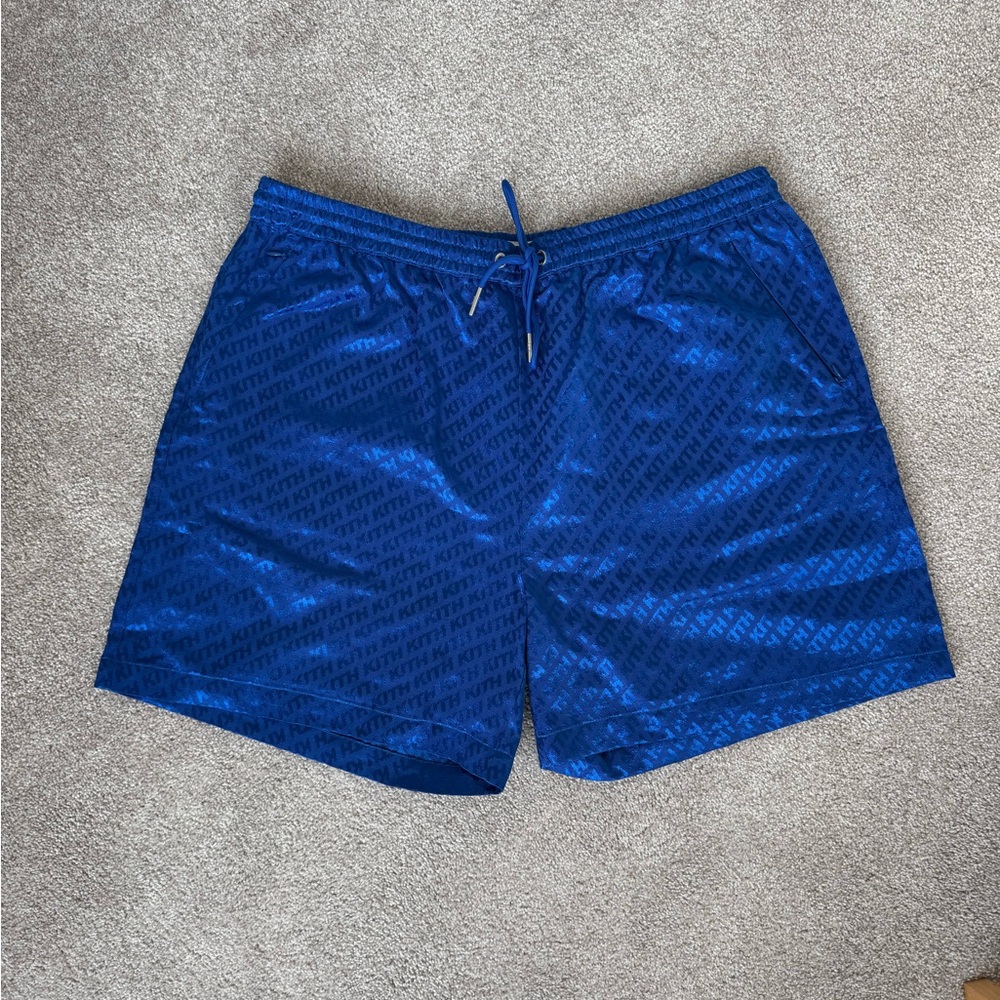 ❌ SOLD ❌ Kith Royal Blue Textured Shorts